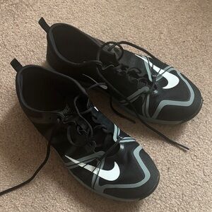 Nike Black and Gray Running Shoes